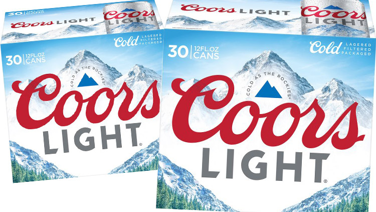 Picture of Budweiser, Bud Light, Coors, Coors Light or Miller Lite Beer