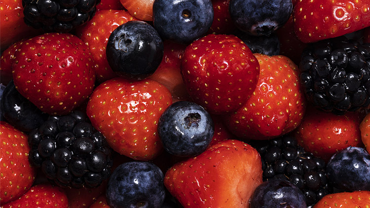 Picture of Strawberries, Blueberries or Blackberries