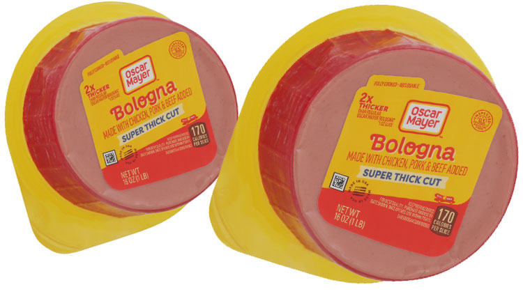 Picture of Oscar Mayer Red Rind Bologna or Cotto Salami