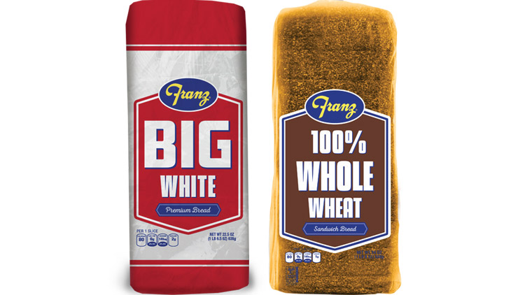 Picture of Franz Big White or Whole Wheat Bread