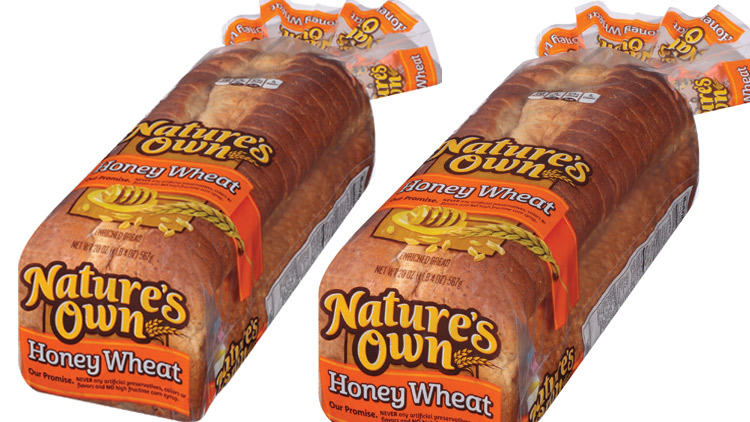Picture of Nature's Own Honey Wheat Bread