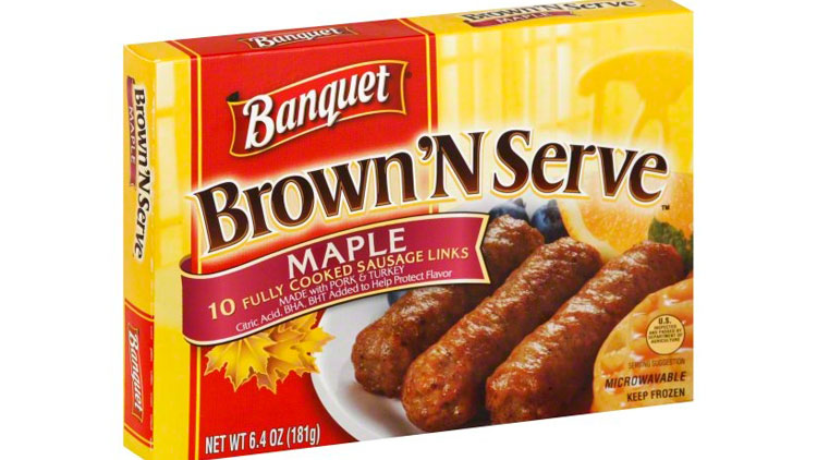 Picture of Banquet Brown 'N Serve Sausage Patties or Links