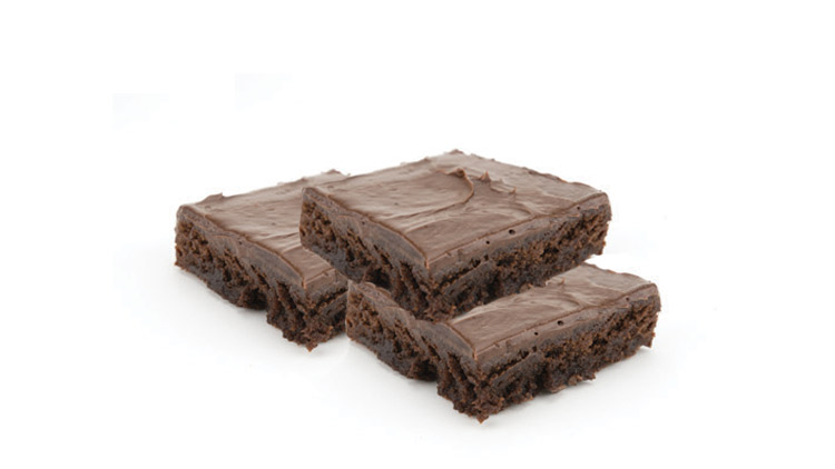 Picture of Iced Fudge Brownies