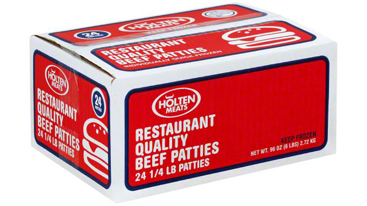 Picture of Holten Party Pack Beef Patties