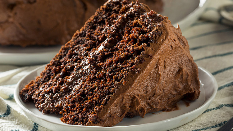 Picture of Chocolate Fudge Cake Slice
