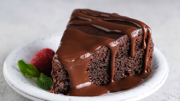 Picture of Chocolate Fudge Cake Slice