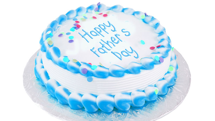 Picture of Father's Day Decorated Single Layer Cake