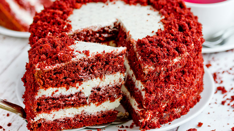 Picture of Triple Layer Red Velvet Cake