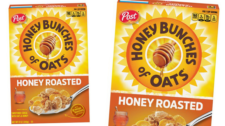 Picture of Post Honey Bunches of Oats Cereal