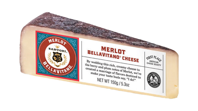 Picture of Sartori Merlot BellaVitano Cheese