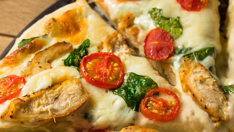 Picture of Chicken Alfredo Pizza