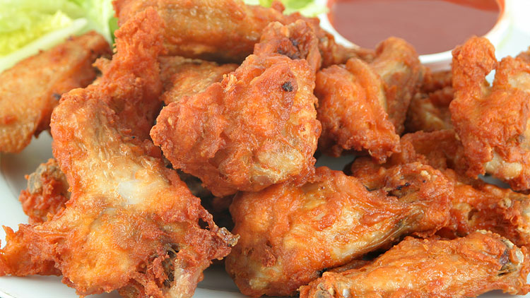 Picture of Breaded Spicy Chicken Wings