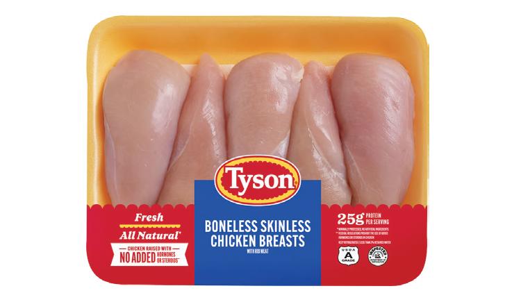 Picture of Tyson Fresh Boneless Skinless Breast