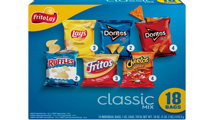 Picture of Frito-Lay Multi-Pack Lunch Box Size Chips