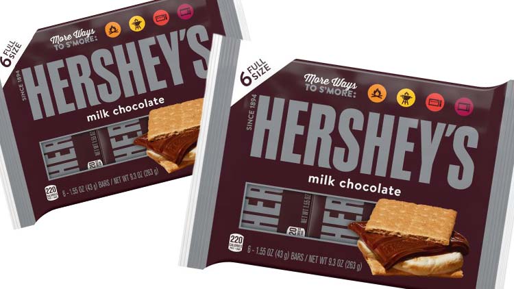 Picture of 6 Pk. Hershey's Candy Bars