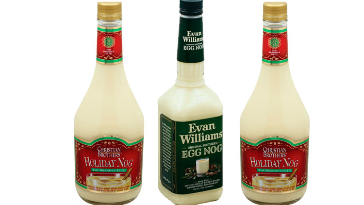 Picture of Christian Brothers or Evan Williams Egg Nog