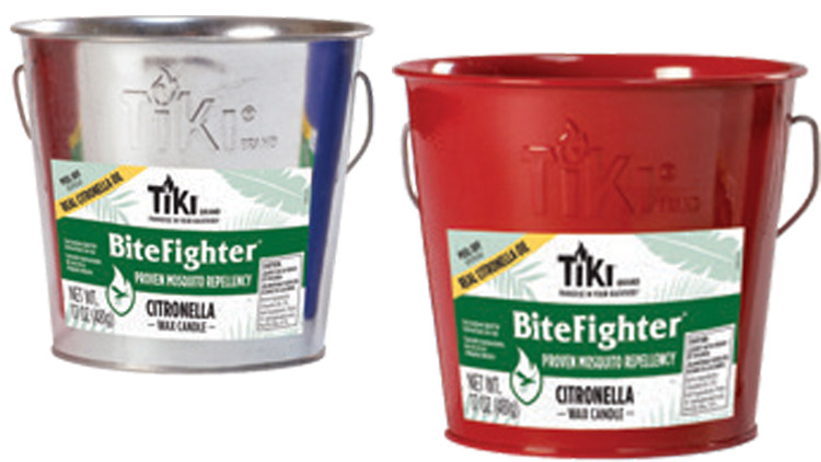 Picture of Tiki BiteFighter Citronella Bucket or Lamplight Galvanized Bucket