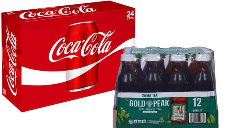 Picture of Coke or Gold Peak Tea