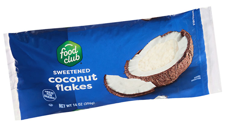 Picture of Food Club Coconut Flakes or Food Club Baking Chips