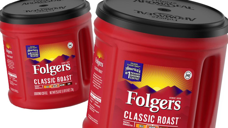 Picture of Folgers or Dunkin' Coffee