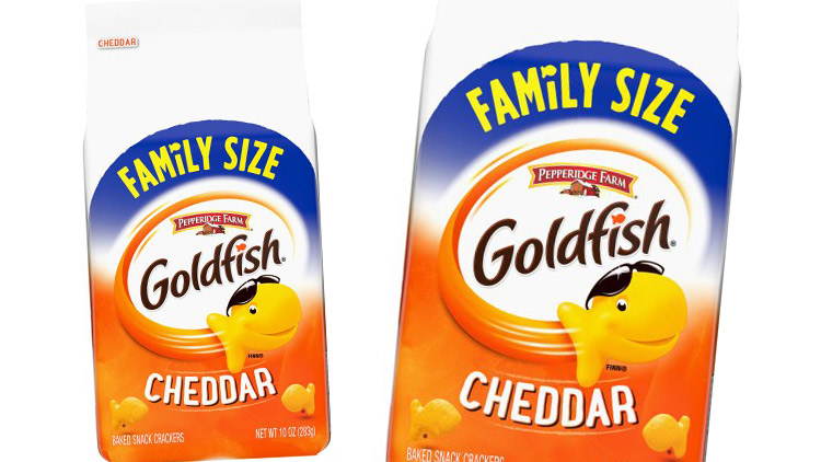 Picture of Pepperidge Farm Family Size Goldfish or Goldfish Crisps