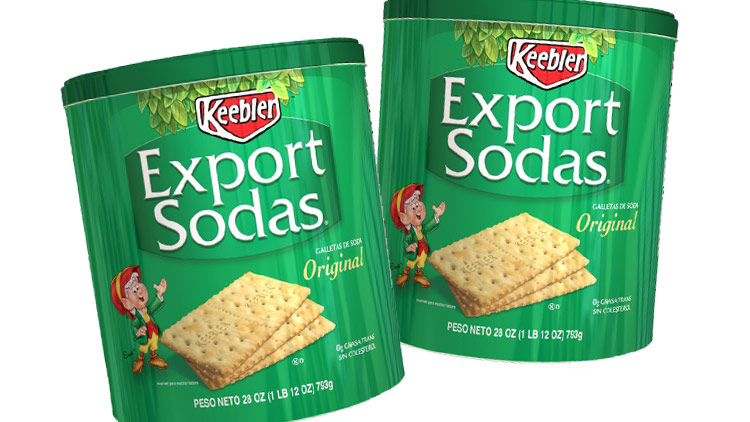 Picture of Keebler Export Sodas Crackers