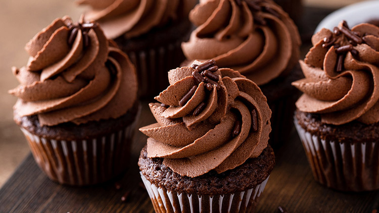 Picture of Double Chocolate Cupcakes