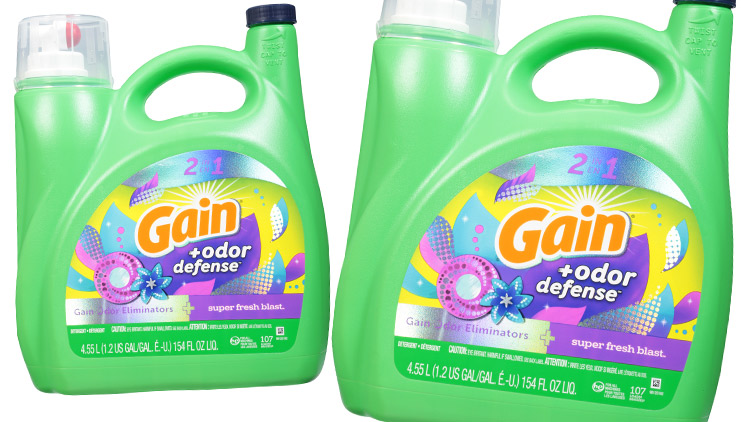 Picture of Gain Laundry Detergent or Original Flings