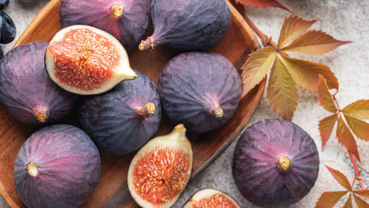 Picture of Black Mission or Brown Turkey Figs