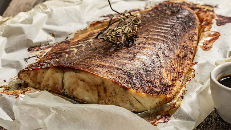Picture of Heads or Tails Medium/Large Bone-In Salted Pollock Fillet