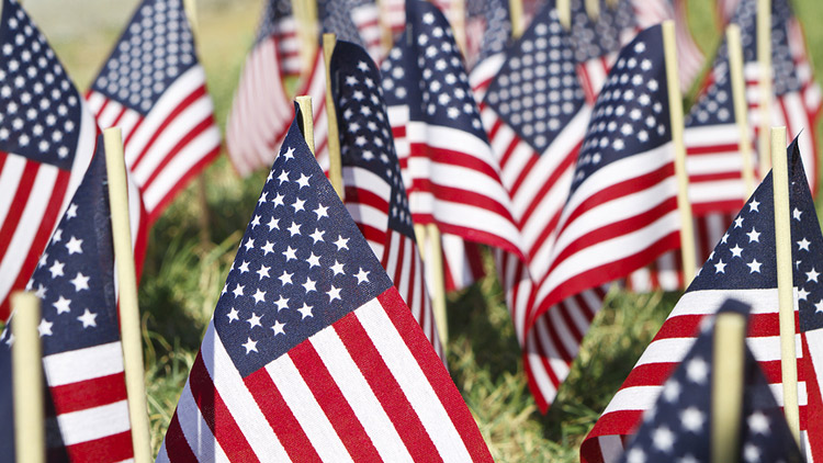 Picture of Valley Forge American Flag Set