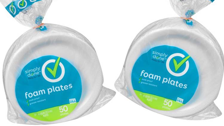 Picture of Simply Done Foam Plates or Bowls