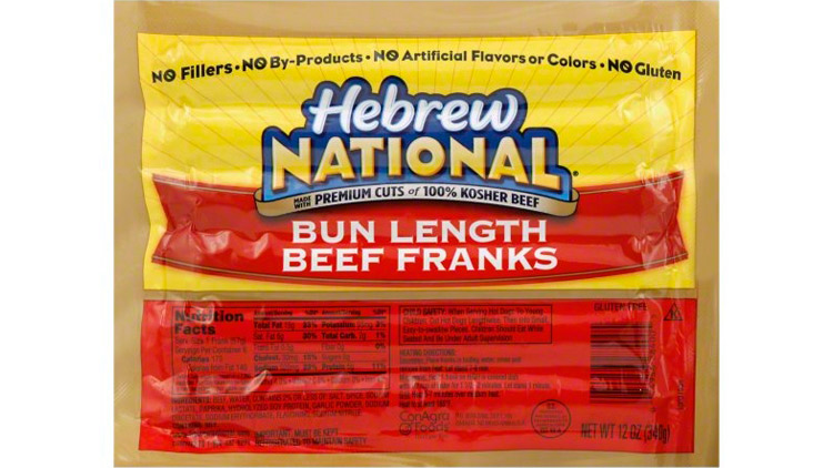 Picture of Hebrew National Beef Franks