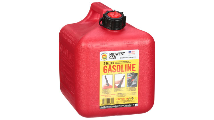 Picture of Midwest Can Quick Flow Spout HDPE Gas Can