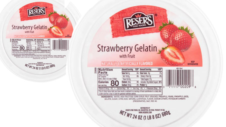 Picture of Reser's Gelatin or Parfait Rings