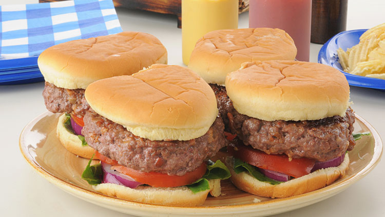 Picture of Tender Crust Jumbo Plain Hamburger Buns