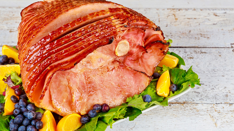 Picture of Smithfield Glazed Spiral Sliced Shank Half Ham
