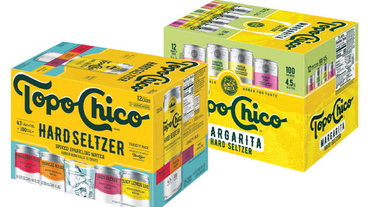 Picture of 12 Pk. Topo Chico, White Claw Hard Seltzer or Twisted Tea