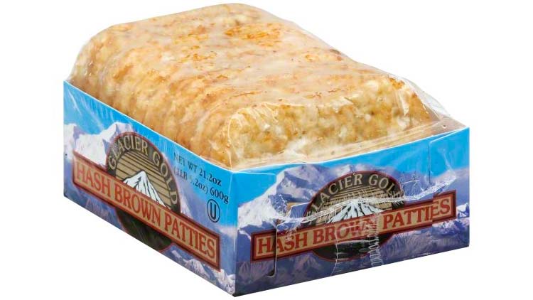 Picture of Glacier Gold Hash Brown Patties