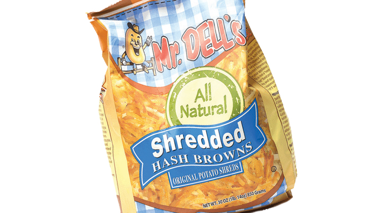 All Natural Mr Dells Shredded Hash Browns, 30 oz 