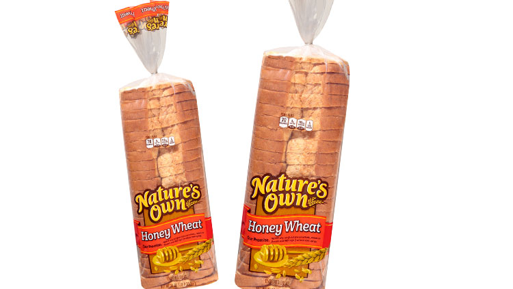 Picture of Nature's Own Honey Wheat Bread