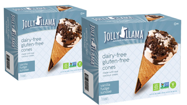 Picture of Jolly Llama Ice Cream Cones