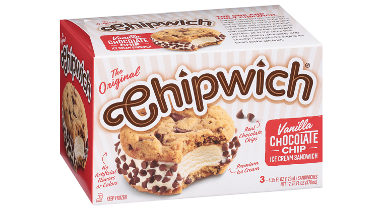 Picture of The Original Chipwich Ice Cream Sandwich or De Wafelbakkers Pancakes