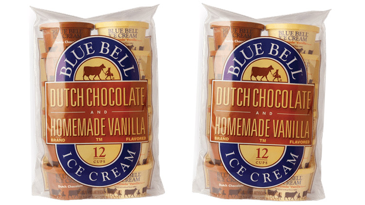 Picture of Blue Bell Ice Cream or Cups