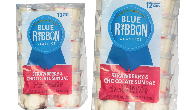 Picture of Blue Ribbon Ice Cream Cups
