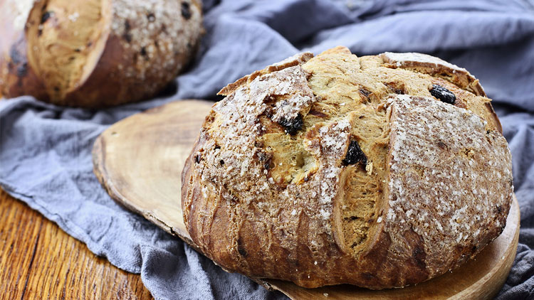 Picture of Fresh White Chocolate Pecan & Cranberry Bread
