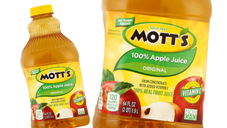 Picture of Mott's Fruit or Apple Juice
