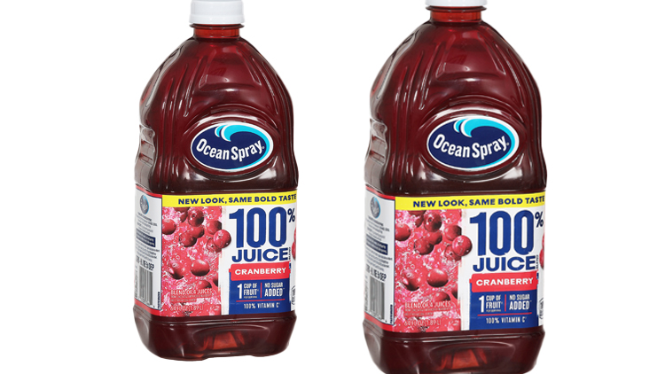 Picture of Ocean Spray 100% Cranberry Juice