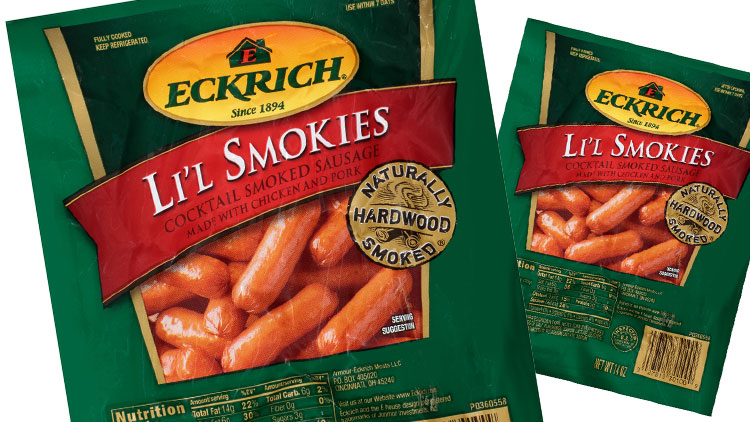 Picture of Eckrich Smoked Sausage, Links or Li'l Smokies Sausage