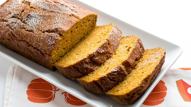 Picture of Sweet P's Pumpkin Sliced Loaf Cakes